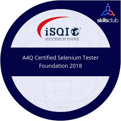 A4Q Certified Selenium Tester Foundation