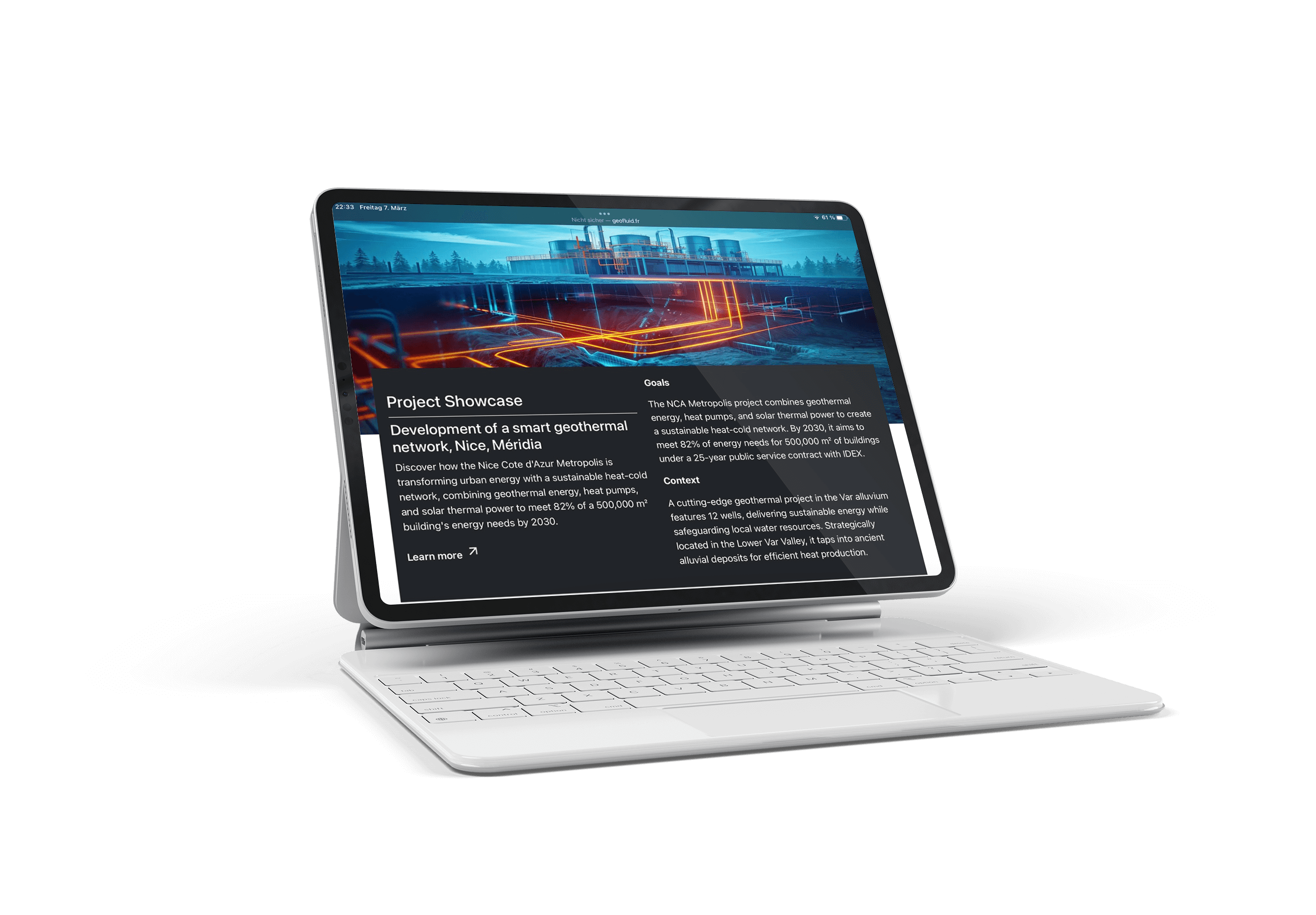 Geofluid Tablet Preview Geofluid Tablet Preview